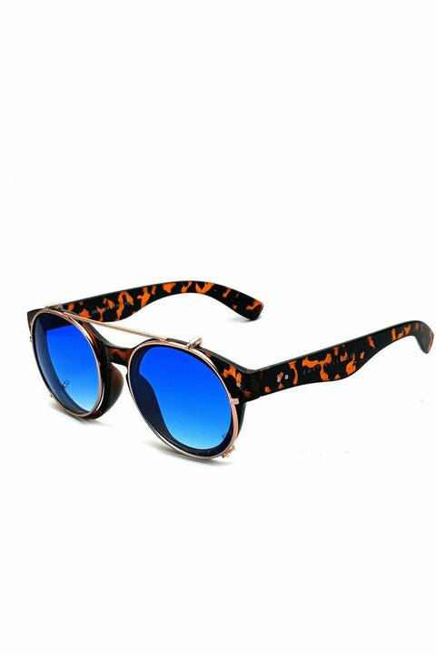 'brawler' Tortoiseshell With Blue Lens by East Village