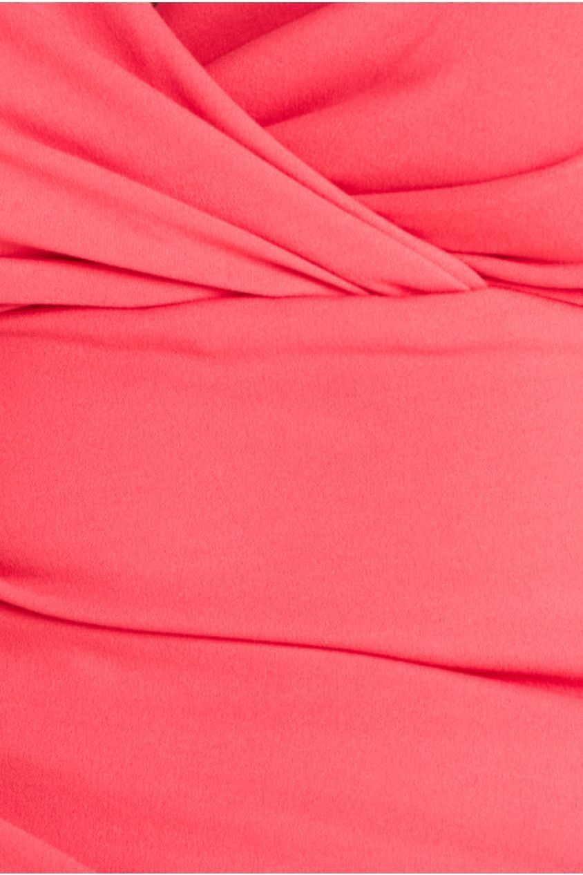 Bardot Pleated Midi Dress - Coral DR1092AP