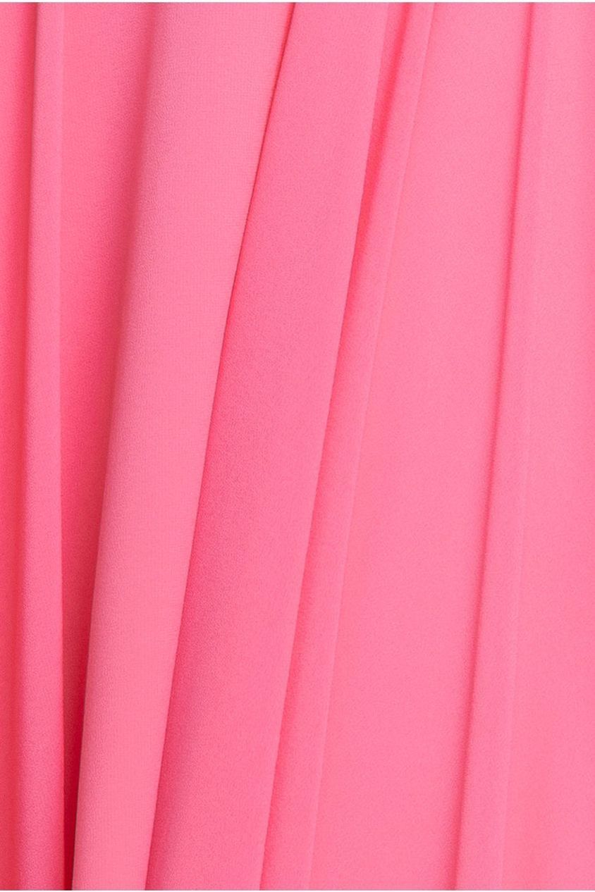 Cowl Neck A-Line Chiffon Maxi Dress - Coral DR3335A