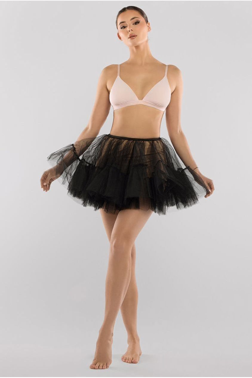 Tulle Lining Mini Skirt SK52