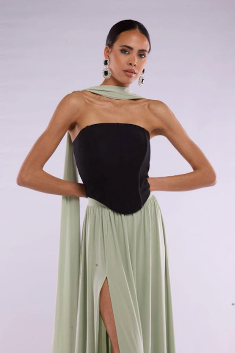 Look 01 - Sagegreen by Goddiva