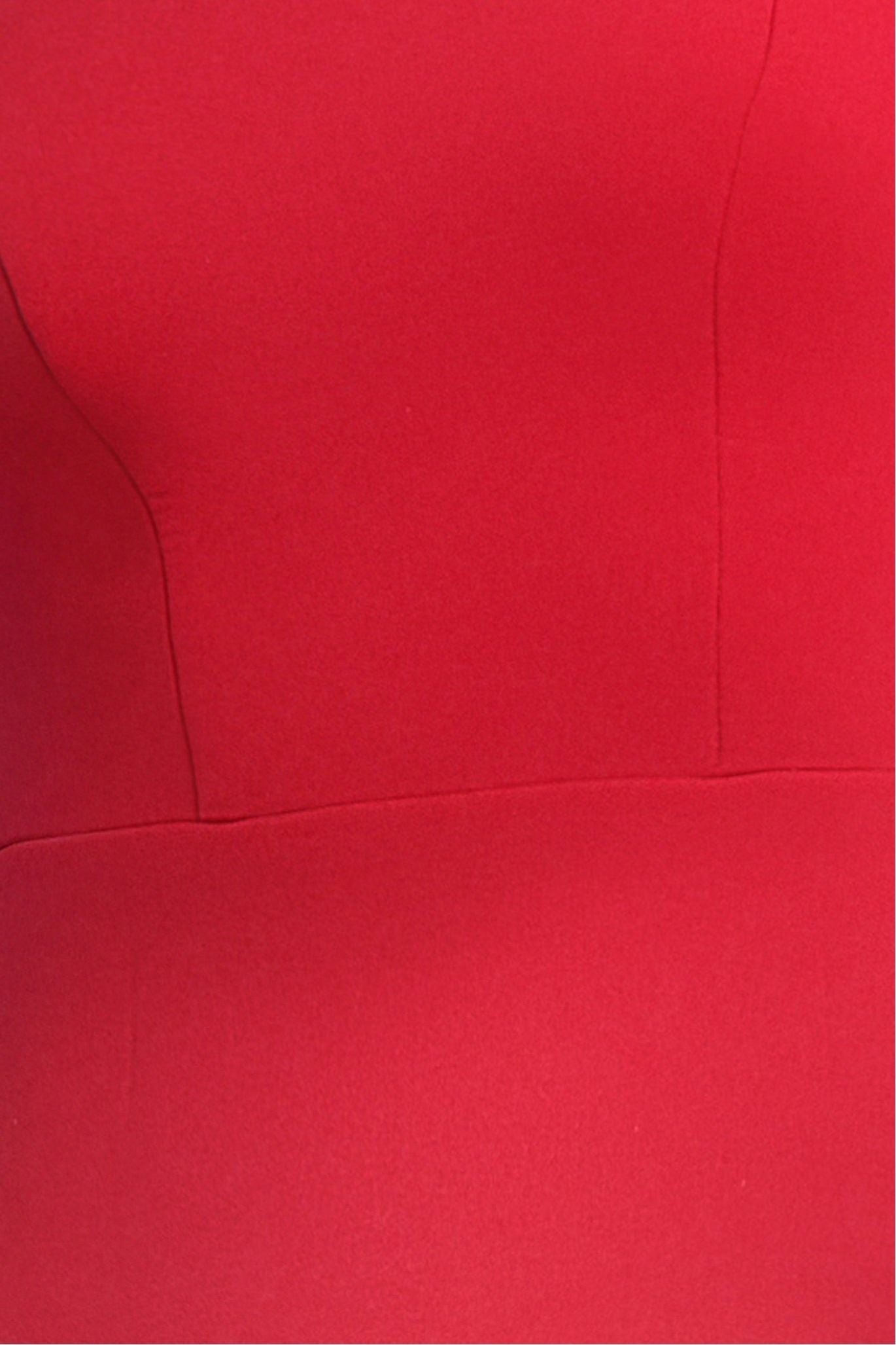 Scuba Boobtube Peplum Hem Corset T233