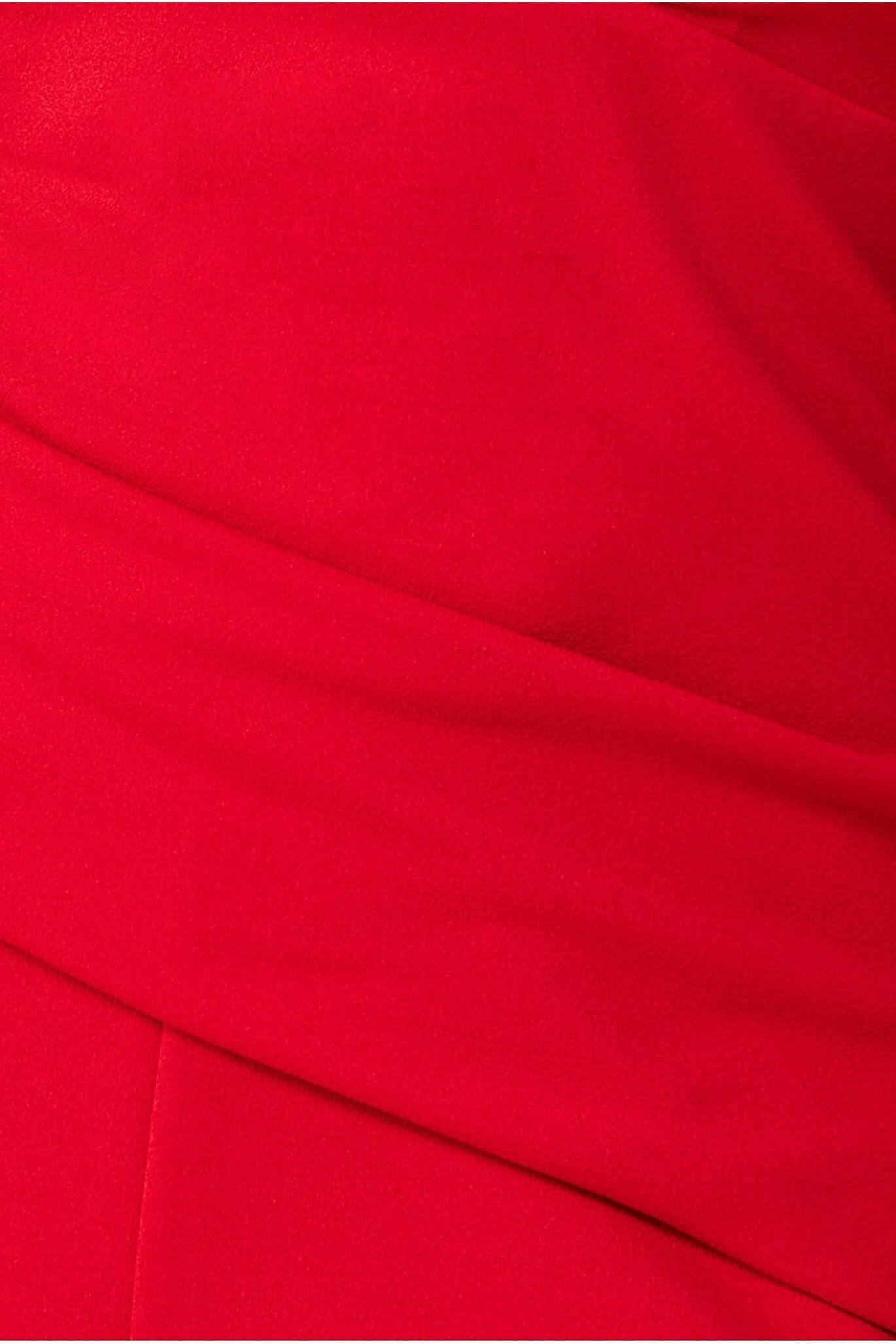 Bardot Scuba Jumpsuit - Red TR113B