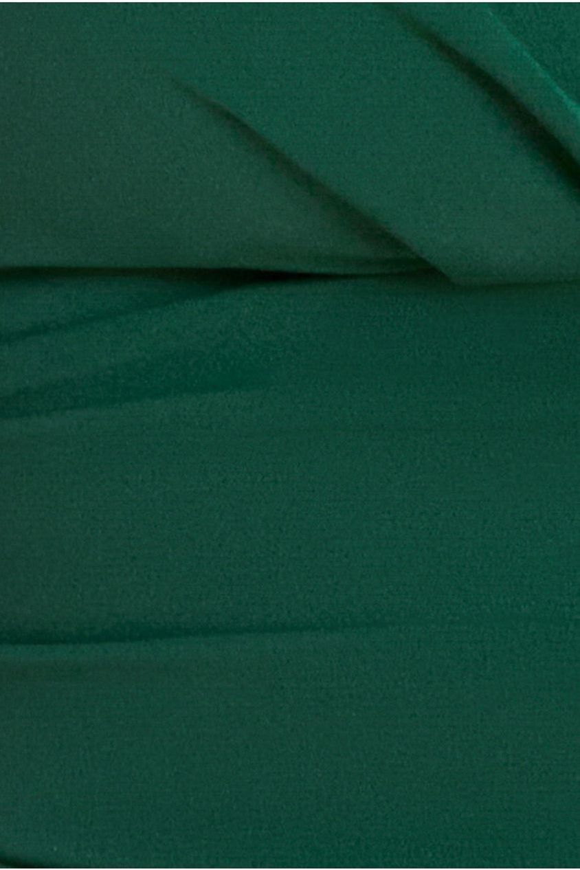 Bardot Pleated Midi Dress - Emerald Green DR1092A