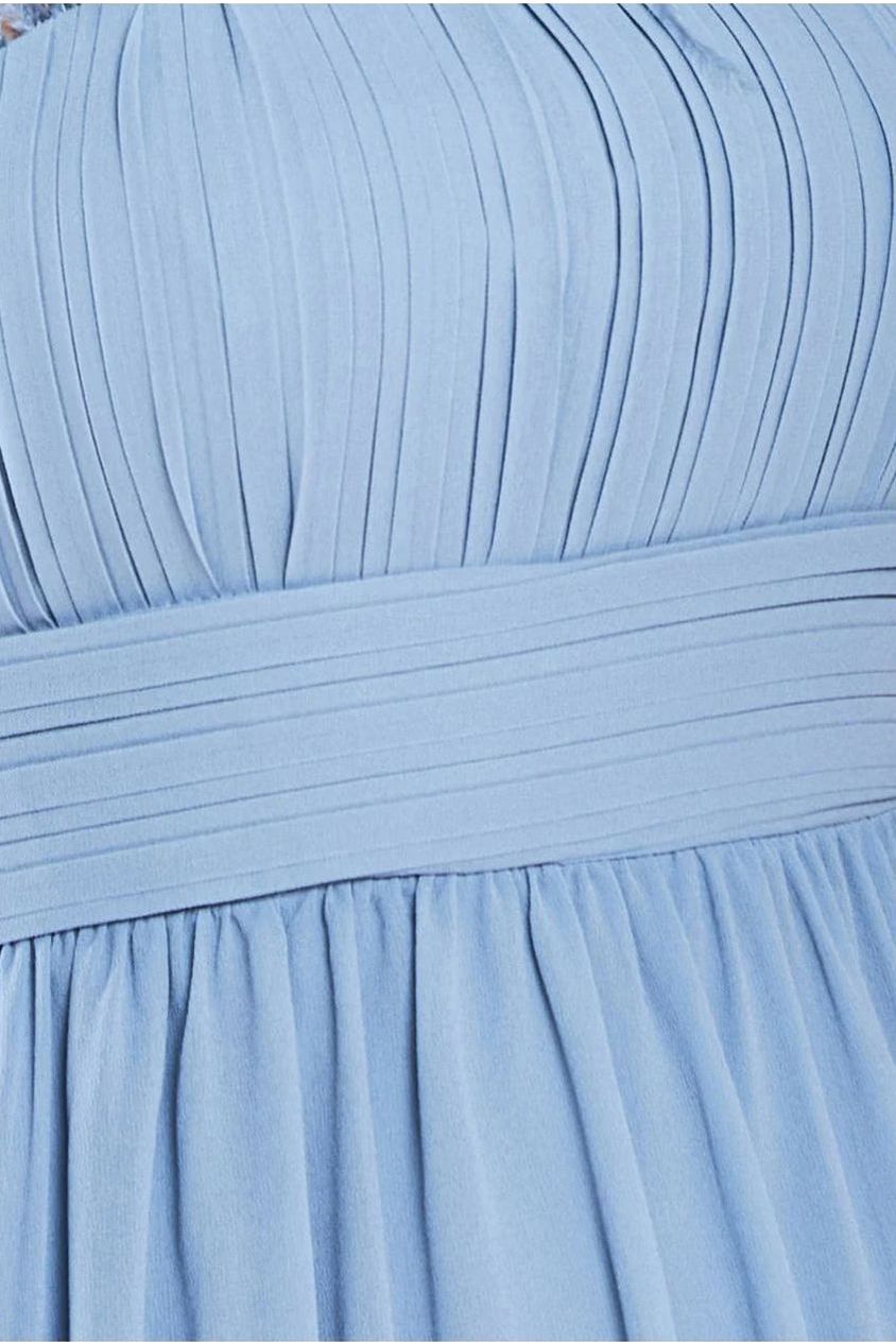 Bridesmaids Chiffon Maxi Dress - Blue DR3777