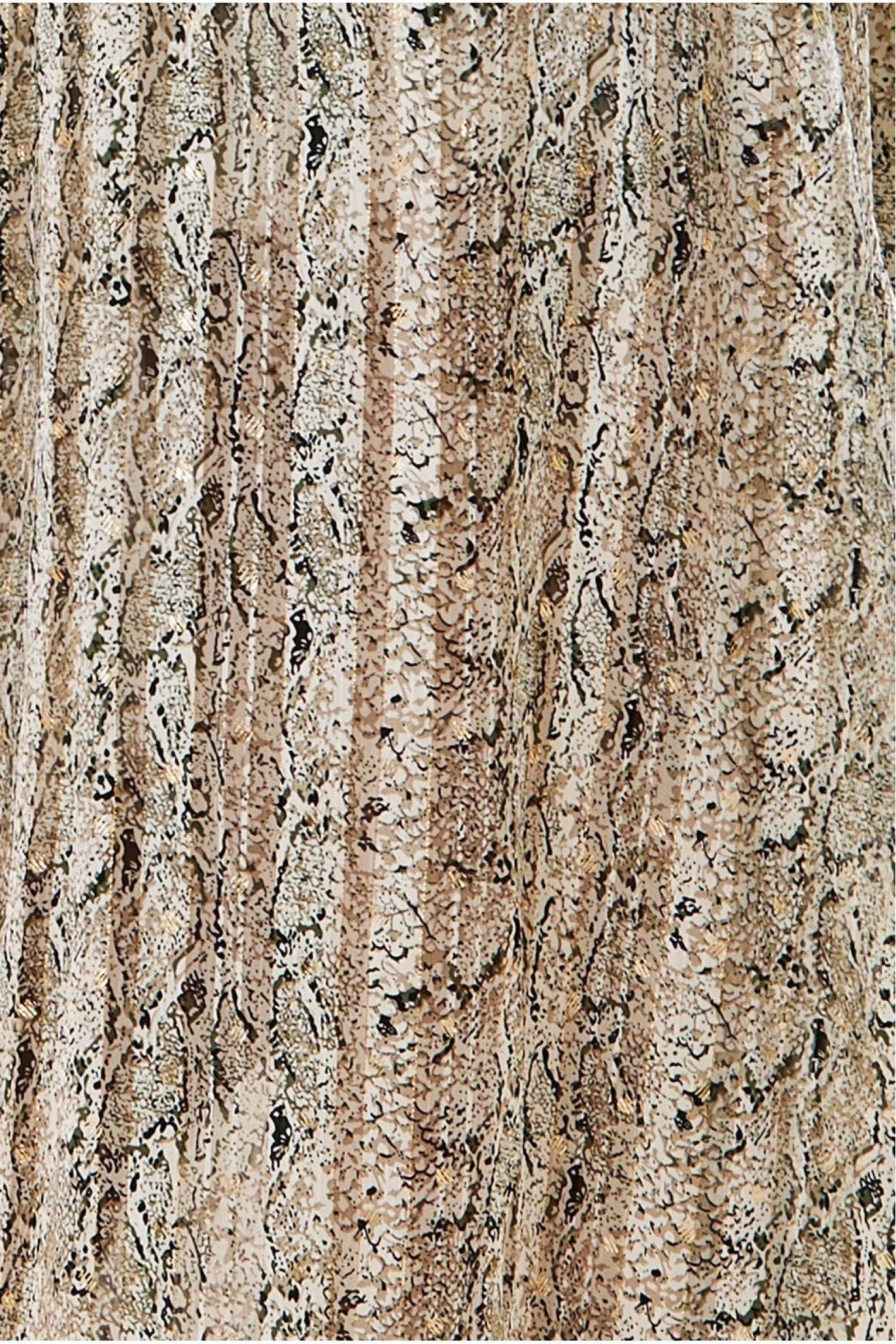 Maternity Chiffon Printed Maxi Snake Print DR3880MAT