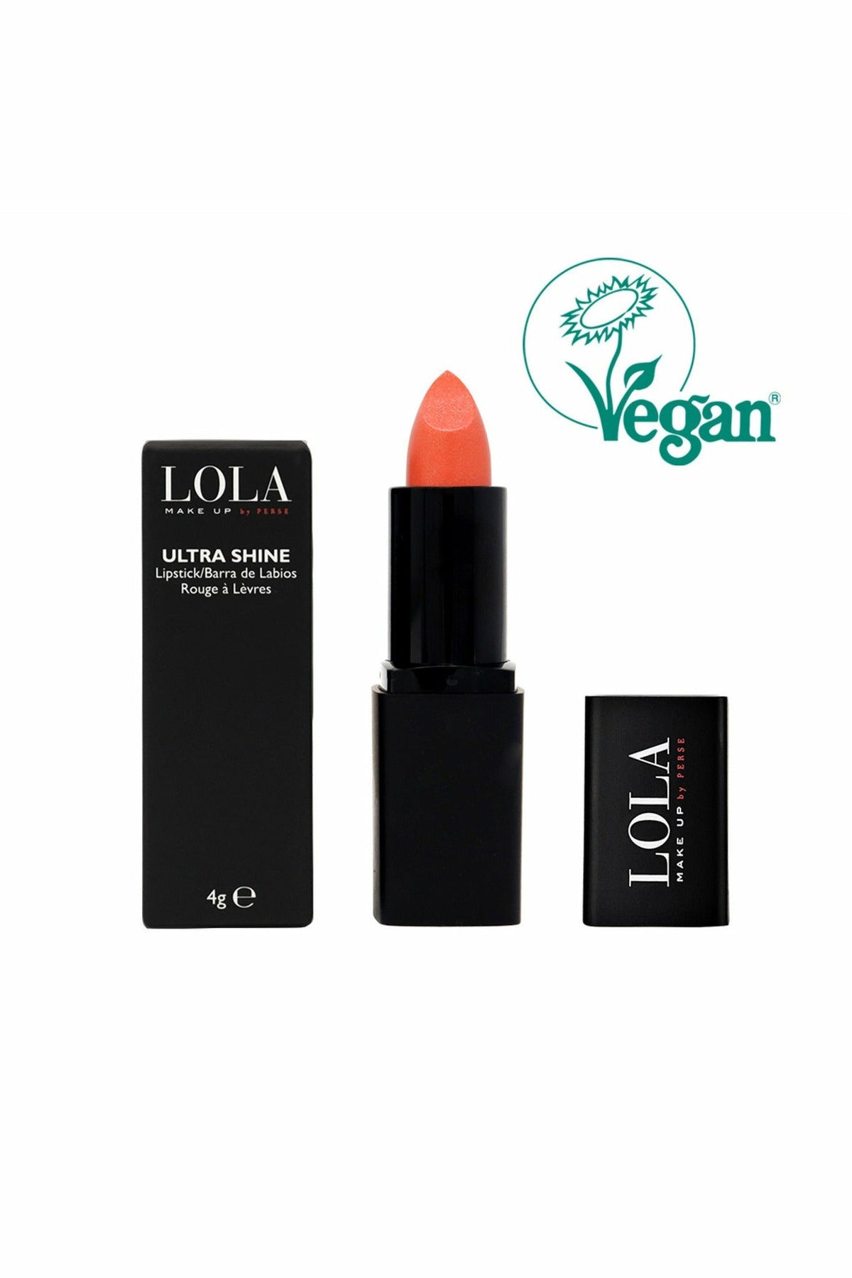 Lola Make up Ultra Shine Lipstick - Coral Kiss