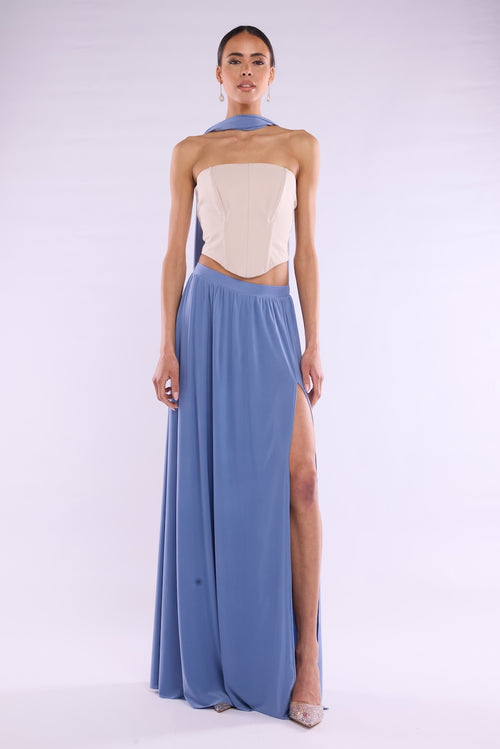 Look 01 - AIRFORCE BLUE by Goddiva