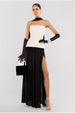 Side Split Soft Touch Maxi Skirt by Goddiva