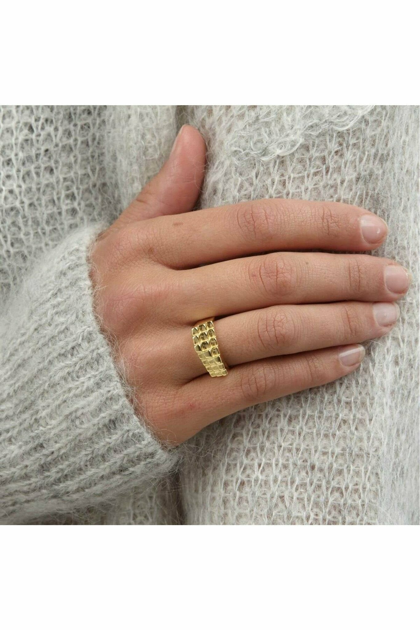 Hive Ring - Gold JTL3001-HR-GOLD